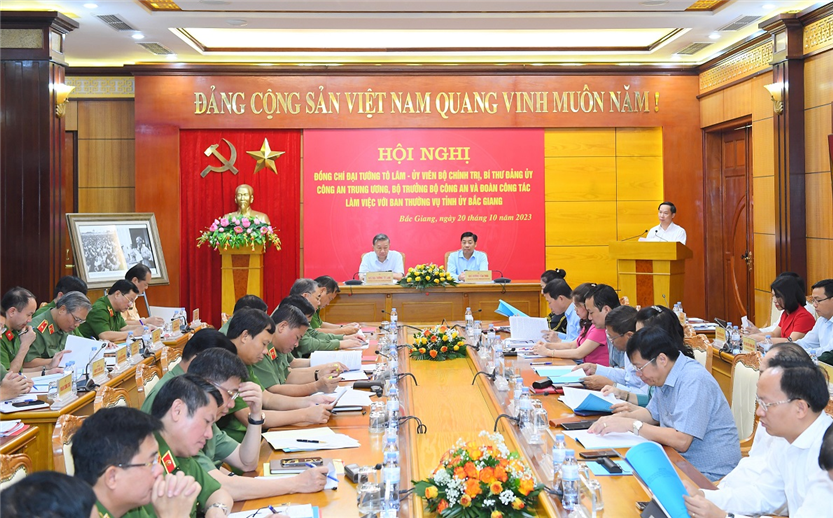Bắc Giang: Phát huy tiềm năng, lợi thế, hoàn thành xuất sắc nhiệm vụ, đặc biệt trong công tác bảo đảm an ninh, trật tự